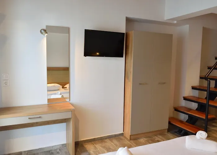 Hotel de apartamente Dioscuri Deluxe Chrysi Ammoudia