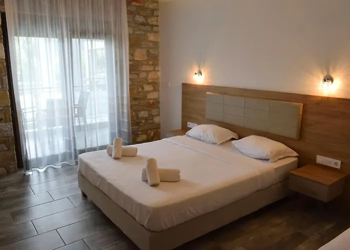 Hotel de apartamente Dioscuri Deluxe Chrysi Ammoudia